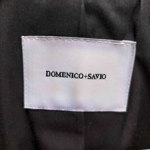 DOMENICO+SAVIO ラムレザー ダブルライダースジャケット メンズ 36