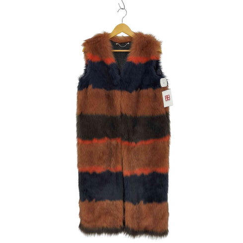 ディーゼル DIESEL L-Krissyフェイクファーリバーシブルロングベスト レディース import:XS