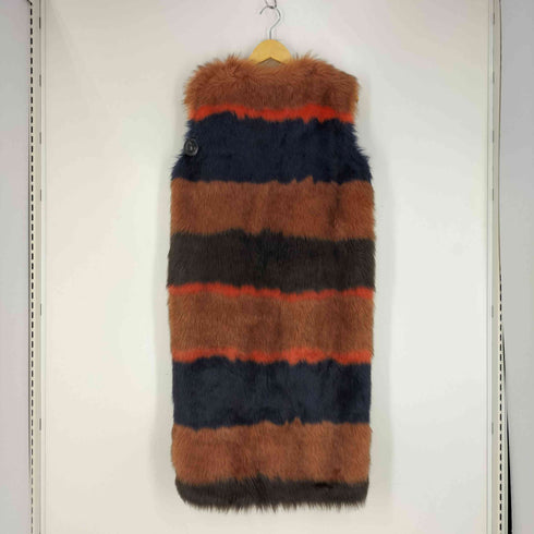 ディーゼル DIESEL L-Krissyフェイクファーリバーシブルロングベスト レディース import:XS