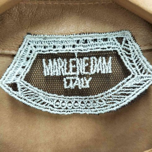 MARLENE DAM ラムレザー ジャケット レディース