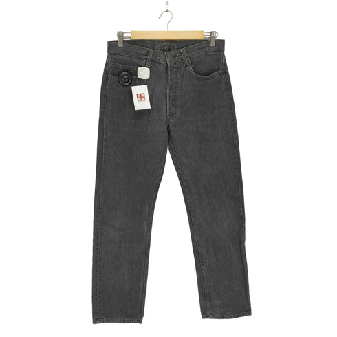 リーバイス Levis 501-0658 80s ボタン裏522 USA製 先染め ボタンフライデニムパンツ メンズ 32