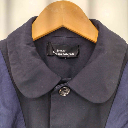 トリココムデギャルソン tricot COMME des GARCONS 00s ツートンカラー レーヨン インサイドアウトジャケット レディース JPN:M