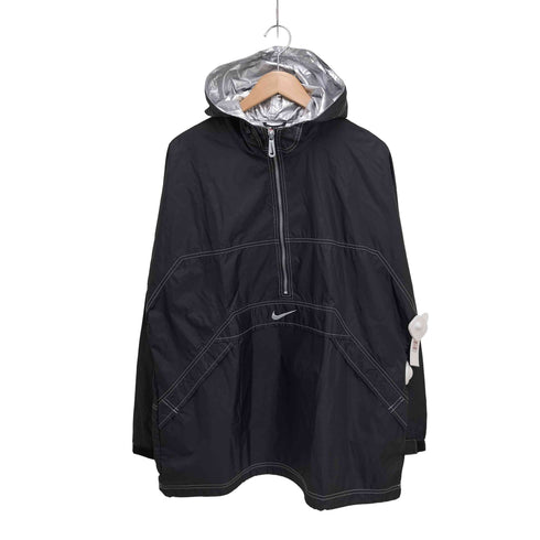 ナイキ NIKE 90s-00s スウォッシュロゴ バックロゴワッペン アノラックパーカー メンズ JPN:L