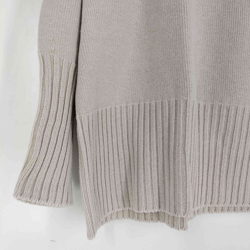スピックアンドスパン Spick and Span 24SS バルキーヤーン ロングリブプルオーバー レディース