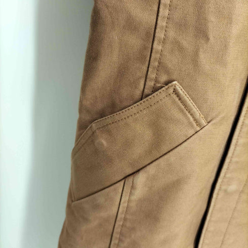 バーニーズニューヨーク BARNEYS NEWYORK ラムファー ロングコート レディース 36