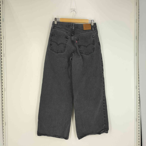 リーバイス Levis XL STRAIGHT ブラック バギーカット ワイド ストレートレッグ デニム レディース 27inch