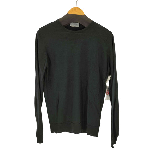 ジョンスメドレー JOHN SMEDLEY 英国製 メリノウール100%クルーネックセーター メンズ import:M