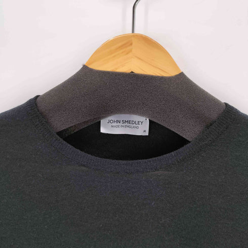 ジョンスメドレー JOHN SMEDLEY 英国製 メリノウール100%クルーネックセーター メンズ import:M