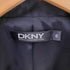 ダナキャランニューヨーク DKNY スクラッチ加工 ダブルブレスト ロングコート レディース 6