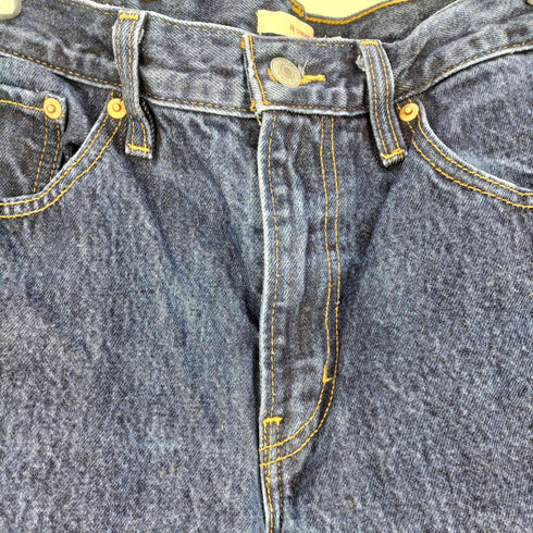 リーバイス Levis XL STRAIGHT ダークインディゴ バギーカット ワイド ストレートレッグ デニム レディース 27inch
