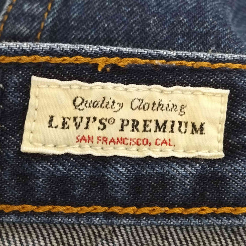 リーバイス Levis XL STRAIGHT ダークインディゴ バギーカット ワイド ストレートレッグ デニム レディース 27inch