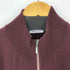 バーニーズニューヨーク BARNEYS NEWYORK ウール100%ダブルジップドライバーズニット メンズ import:M