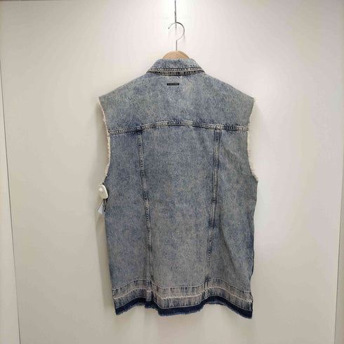 アルマーニエクスチェンジ ARMANI EXCHANGE カットオフ デニムベスト レディース JPN:S