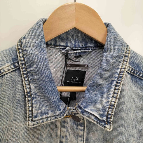 アルマーニエクスチェンジ ARMANI EXCHANGE カットオフ デニムベスト レディース JPN:S