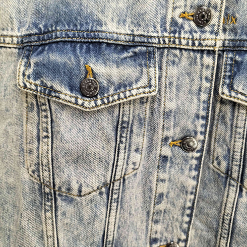 アルマーニエクスチェンジ ARMANI EXCHANGE カットオフ デニムベスト レディース JPN:S