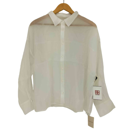 カデュネ CADUNE シアーブラウス レディース 38