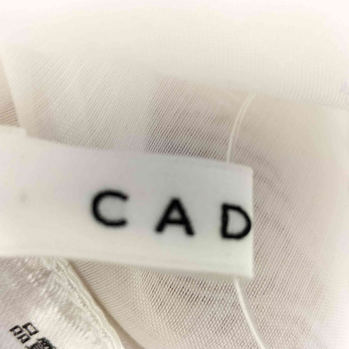 カデュネ CADUNE シアーブラウス レディース 38