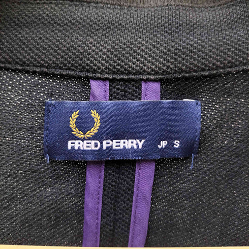 フレッドペリー FRED PERRY 鹿の子 テーラードジャケット レディース S