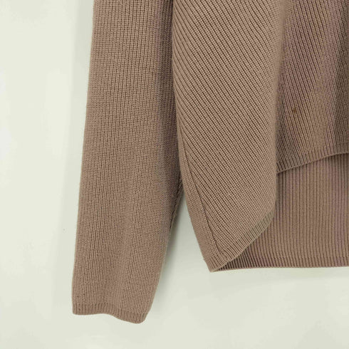 クラネ CLANE V-NECK BACK DROP KNIT TOPS レディース 0