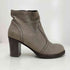 HENRY CUIR サイドジップ ヒールブーツ レディース 36