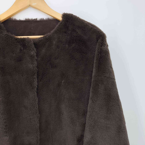 アメリ AMERI 2Way SOFT BOA LONG COAT レディース