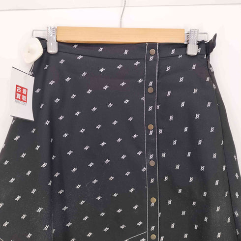 アメリ AMERI UNDRESSED MONOGRAM HEM DESIGN SKIRT レディース M