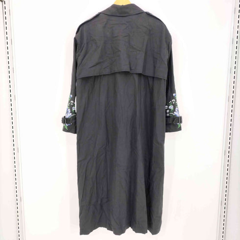 クラネ CLANE 刺繍トレンチコート EMBROIDERY TRENCH COAT レディース 0
