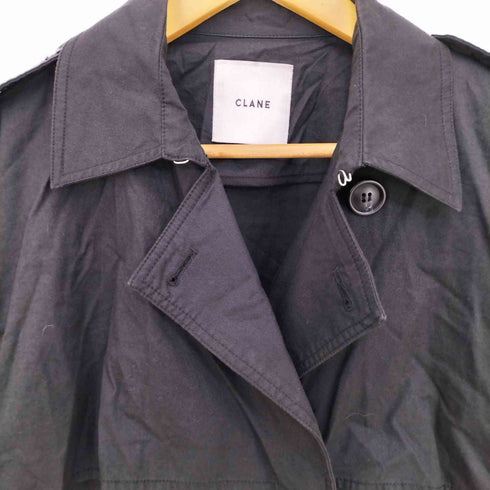 クラネ CLANE 刺繍トレンチコート EMBROIDERY TRENCH COAT レディース 0