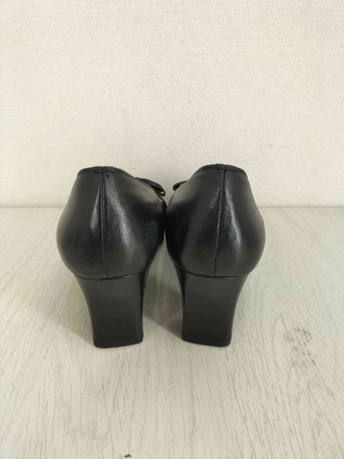 ミハマ MIHAMA エナメル リボンパンプス レディース JPN:23