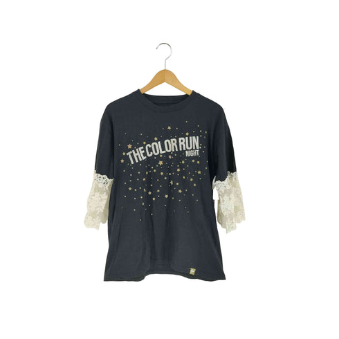 PANAMA BOY 袖レースリメイク Tシャツ レディース import:L
