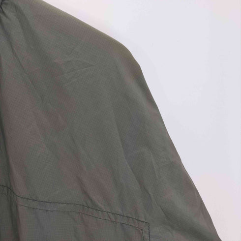 ステューシー Stussy 00S INTERNATIONAL リップストップ リバーシブル ジップアップ フリース ナイロン ジャケット メンズ import:M