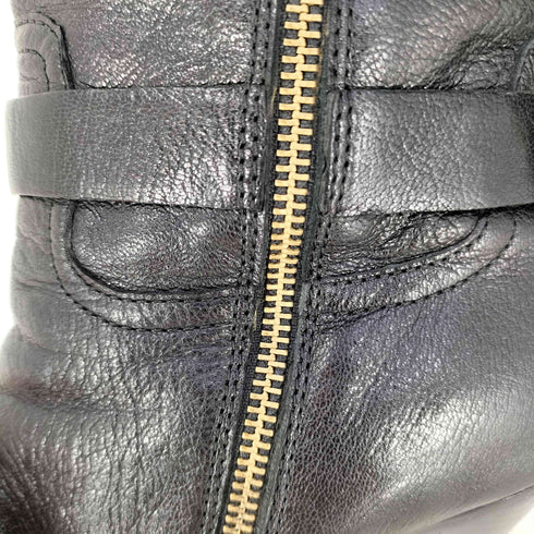 サックスフィフスアベニュー SAKS FIFTH AVENUE レザー ロング ブーツ レディース 7 1/2 M