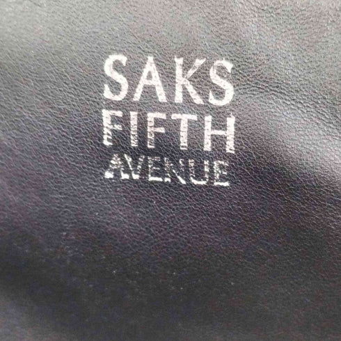 サックスフィフスアベニュー SAKS FIFTH AVENUE レザー ロング ブーツ レディース 7 1/2 M