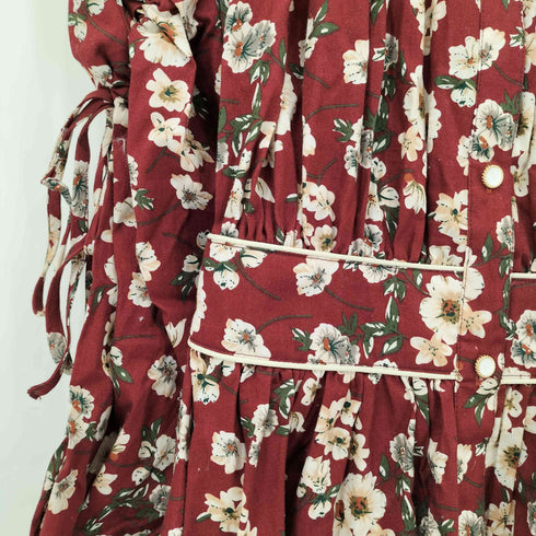 anm 小花柄 ギャザーワンピース elegance レディース JPN:S