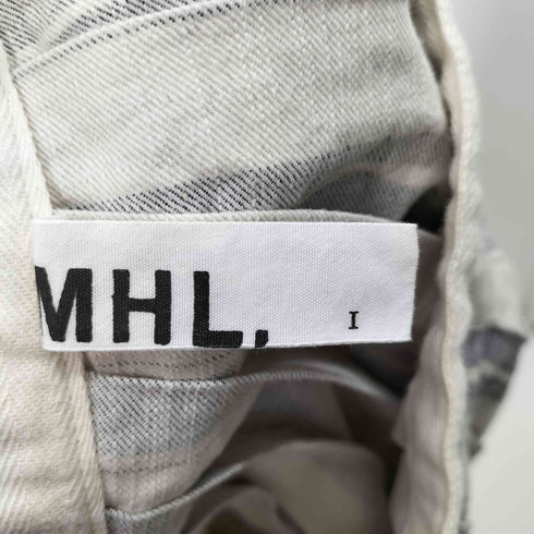エムエイチエル MHL. MHL コットンリネンプリーツスカート レディース JPN:1