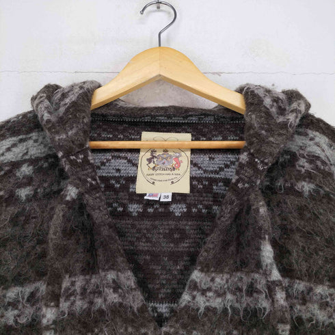 モニタリー MONITALY USA製シャギーメキシカンパーカ メンズ 38