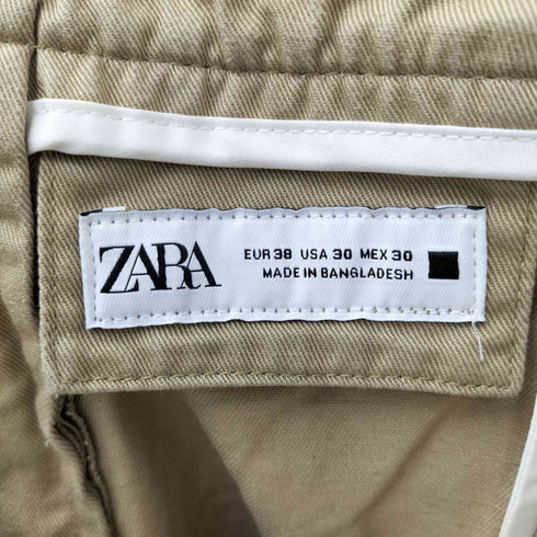 ザラ ZARA リラックスフィット ワイド チノパンツ メンズ 30