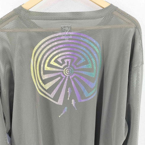 サウスツーウェストエイト SOUTH2 WEST8 Side Slit Crew メッシュロングスリーブ メンズ import:XL