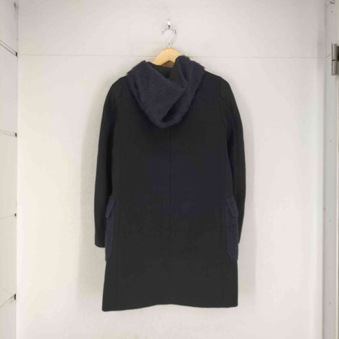 マックスマーラ MAX MARA cashmere カシミヤ&アルパカ混 フーディーコート レディース 38