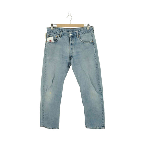 リーバイス Levis 90S UK製 311刻印 501 ボタンフライ デニムパンツ メンズ w34