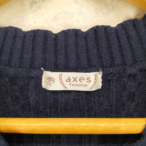 アクシーズファム axes femme ムービーコラボ カーディガン レディース JPN:M
