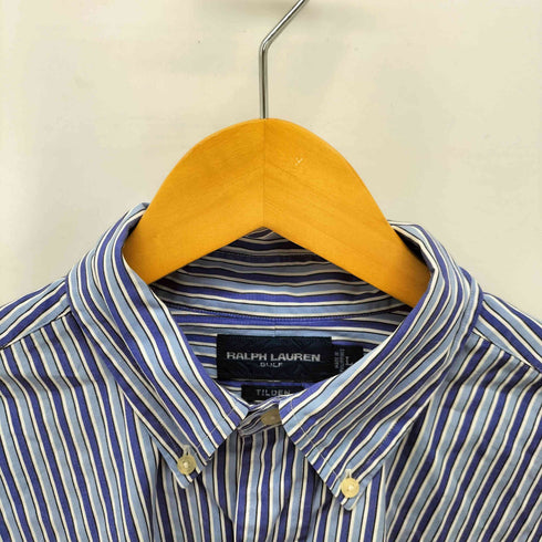 ポロゴルフラルフローレン POLO GOLF RALPH LAUREN TILDEN ストライプボタンダウンシャツ メンズ L