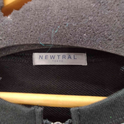 NEWTRAL TOKYO ペイント加工ジップアップスウェットブルゾン メンズ JPN:2