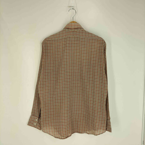 リーバイス Levis 70S 白タブ ガーゼ チェック レギュラーカラーシャツ メンズ import:L