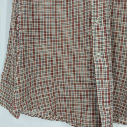 リーバイス Levis 70S 白タブ ガーゼ チェック レギュラーカラーシャツ メンズ import:L