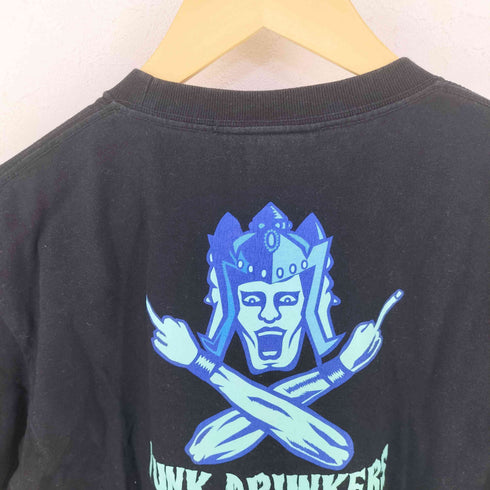 パンクドランカーズ PUNK DRUNKERS マンガ キャラクタープリント Tシャツ メンズ JPN:M