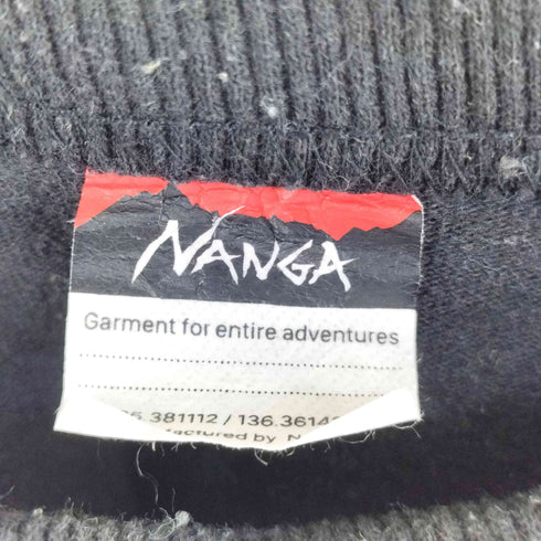 ナンガ NANGA サイド プリント Tシャツ メンズ JPN:S