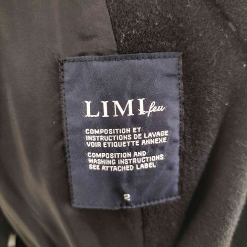 リミフゥ LIMI feu ウールモッサロングコート レディース JPN:2