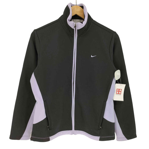 ナイキゴルフ NIKE GOLF ロゴ刺繍 スタンドネック ジップアップ ジャケット レディース JPN:L