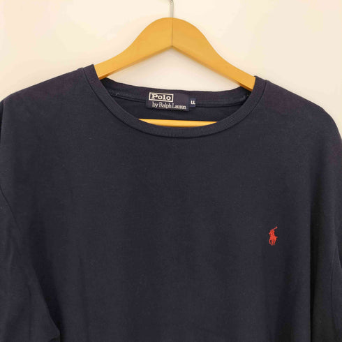 ポロバイラルフローレン Polo by RALPH LAUREN ポニー刺繍 クルーネック ロングスリーブTシャツ メンズ LL